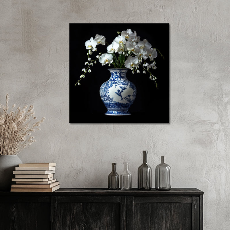Vase mit Orchidee