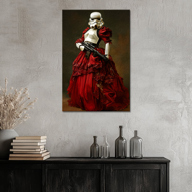 Star wars - Trooper in rode jurkje
