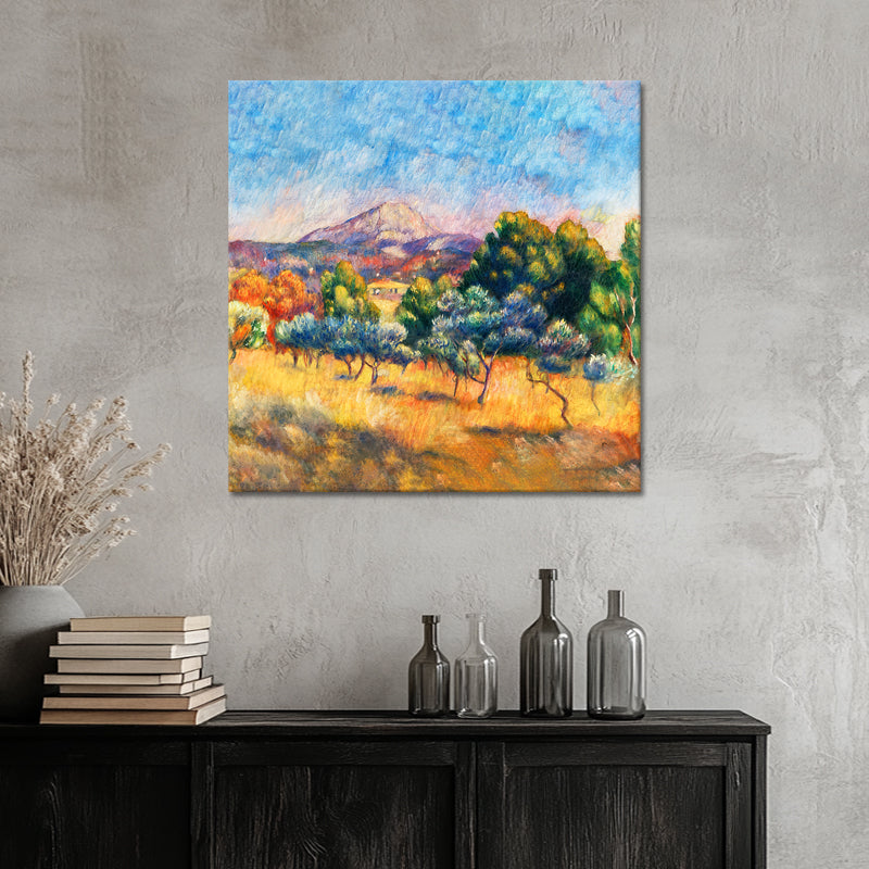 Montagne Sainte Victoire Paysage - Pierre-Auguste Renoir