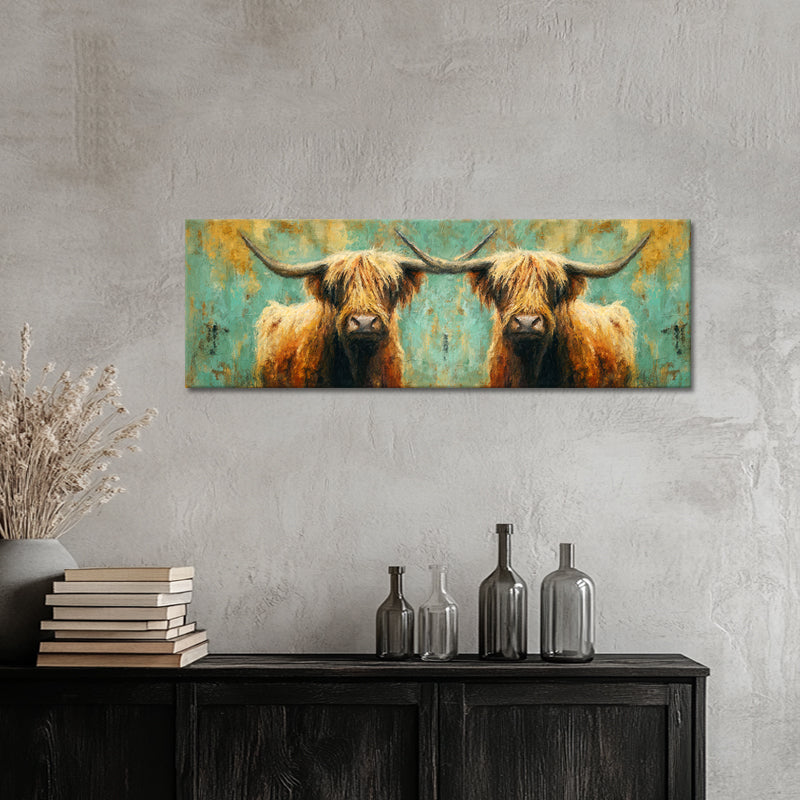 Schotse Hooglanders Koppel