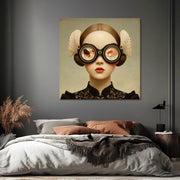 Surrealistische Frau