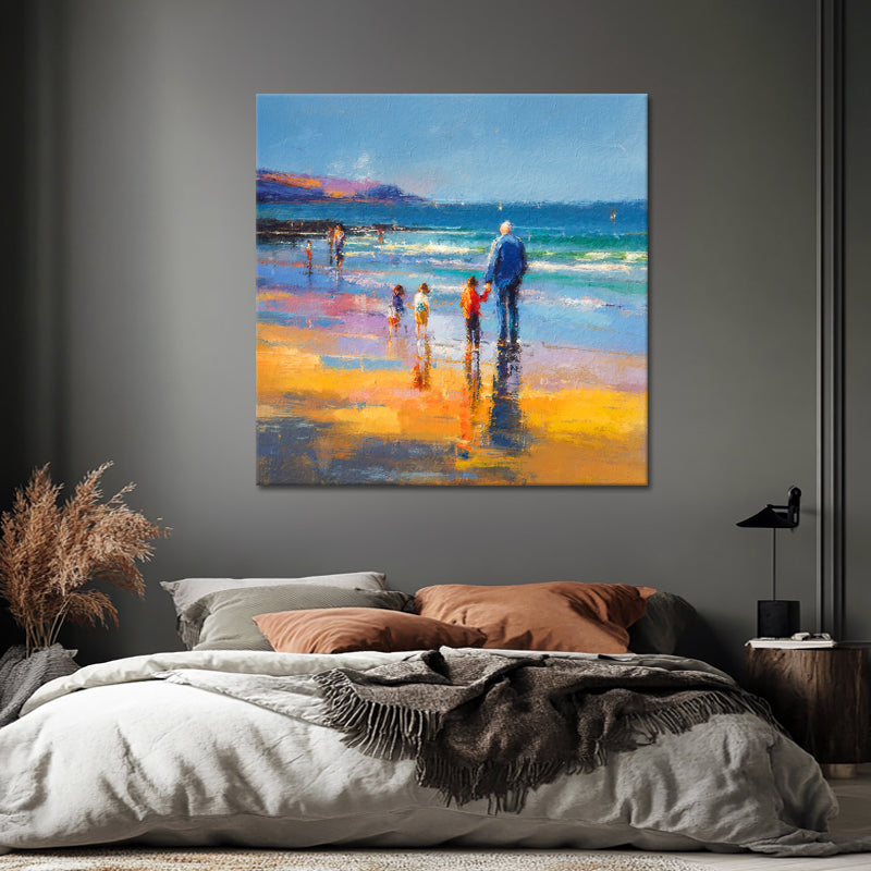 Sfeervol strandlandschap