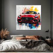 Rode Mercedes-AMG GT