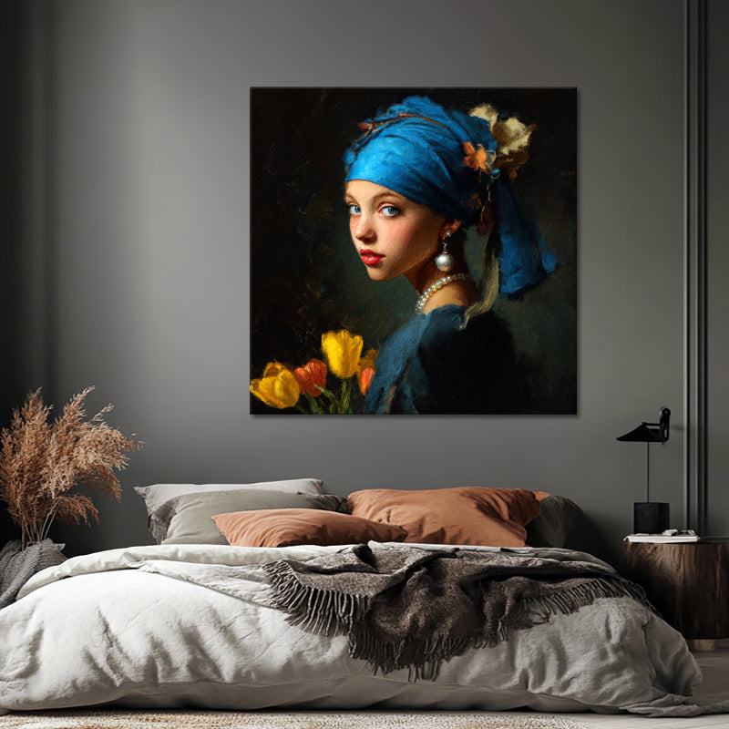 Mädchen mit dem Perlenohrring (Inspiration)