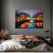 Amsterdamse Gracht bij Nacht