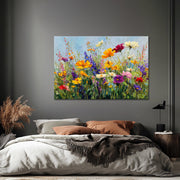 Veld vol bloemen art