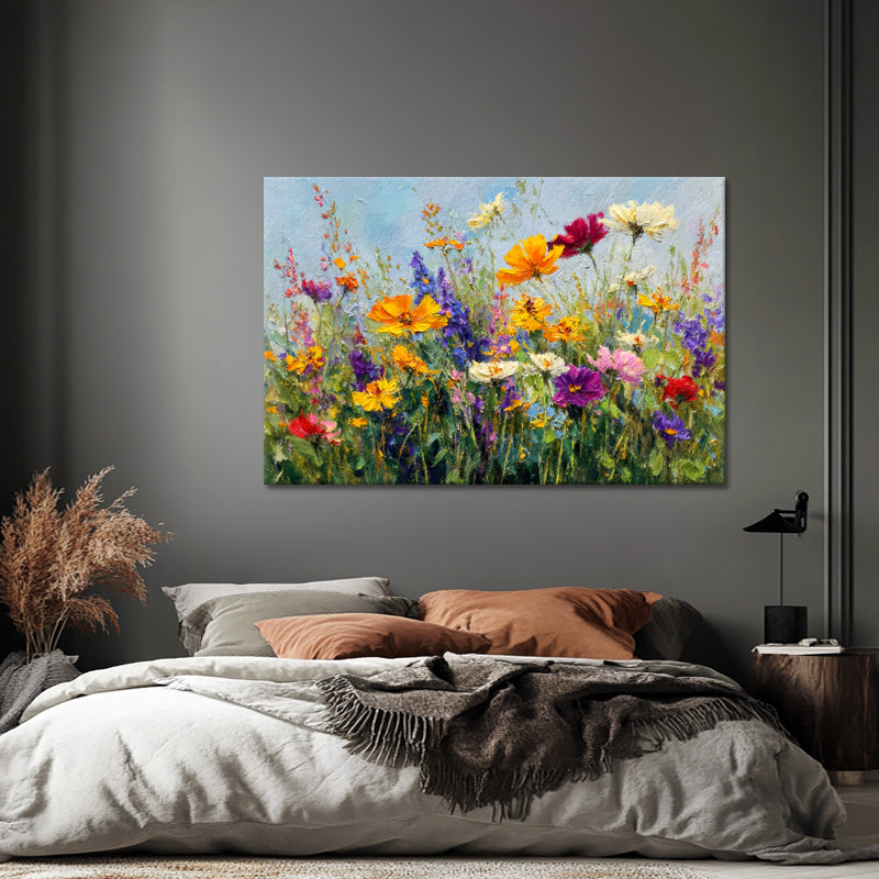 Veld vol bloemen art
