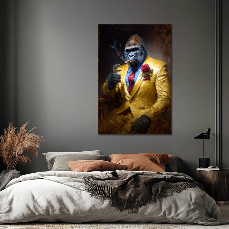 Stilvoller Gorilla