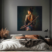 Samurai-Frau