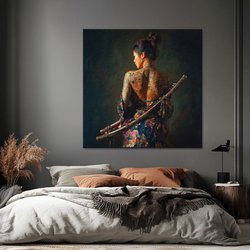 Samurai-Frau