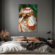 Zwei lesende Mädchen - August Renoir