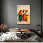 Drie Zittende Vrouwen I