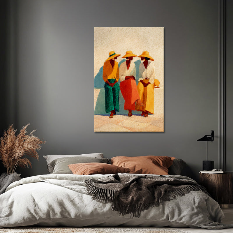 Drie Zittende Vrouwen I