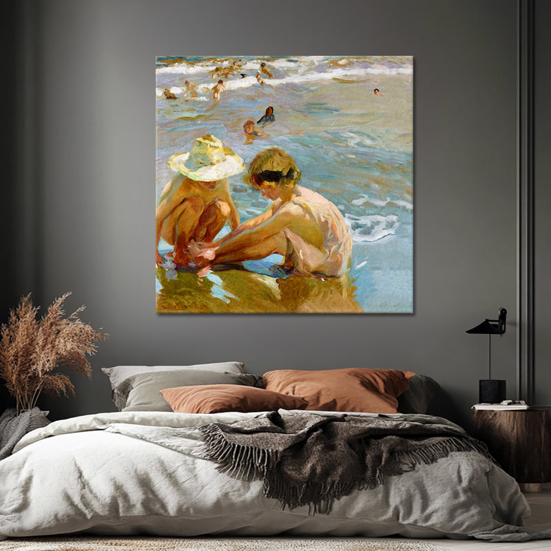 Der verletzte Fuß - Joaquín Sorolla