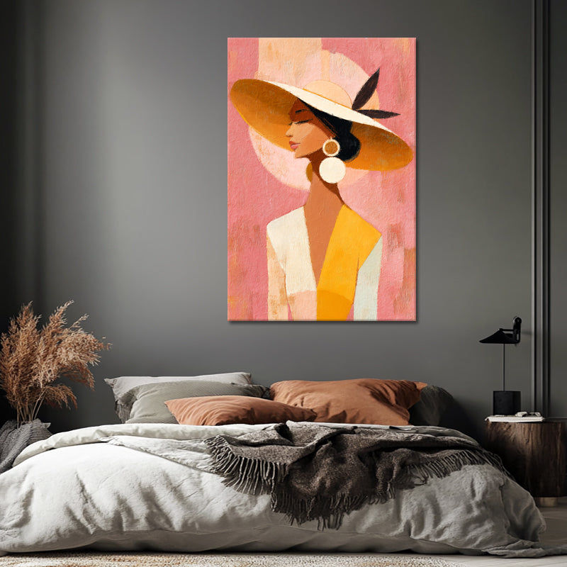 Wanddecoratie Boho Vrouw