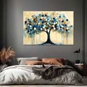 Kunstwerk abstracte boom