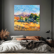 Montagne Sainte Victoire Paysage - Pierre-Auguste Renoir