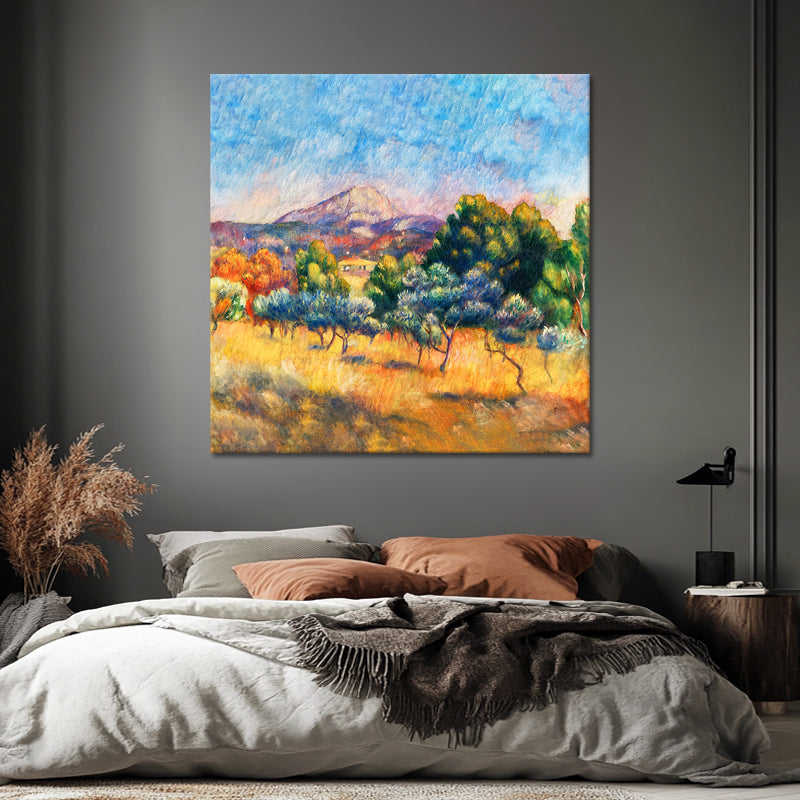 Montagne Sainte Victoire Paysage - Pierre-Auguste Renoir