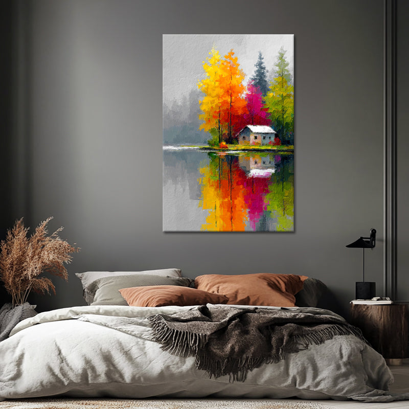 Landschaft Haus am Meer