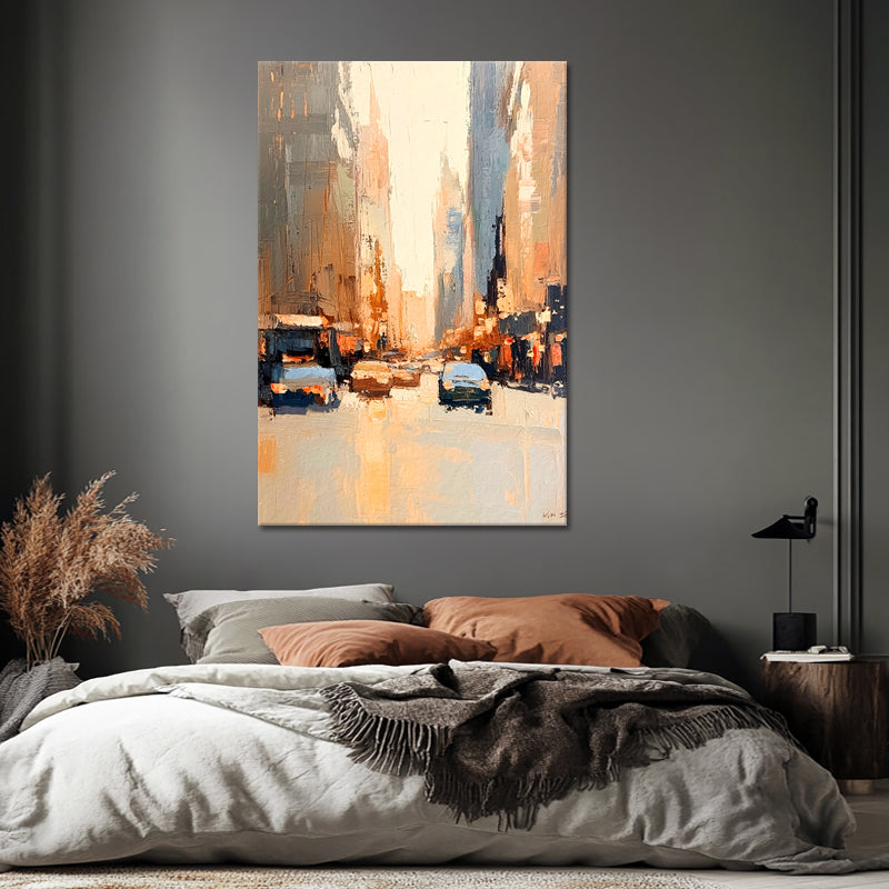 Abstract cityscape