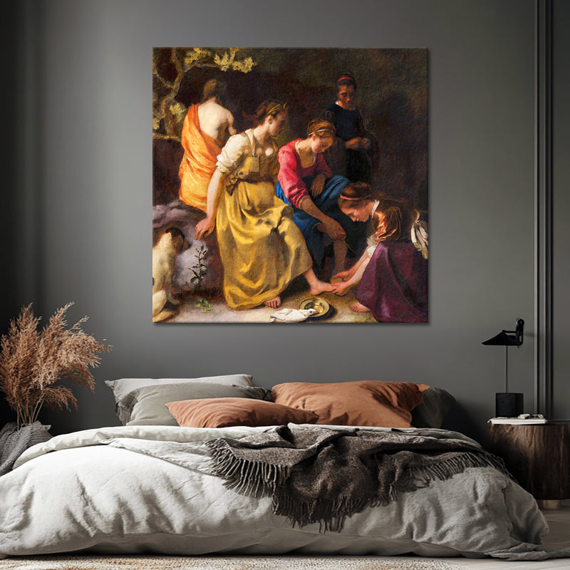 Diana and Her Companions  - Johannes Vermeer