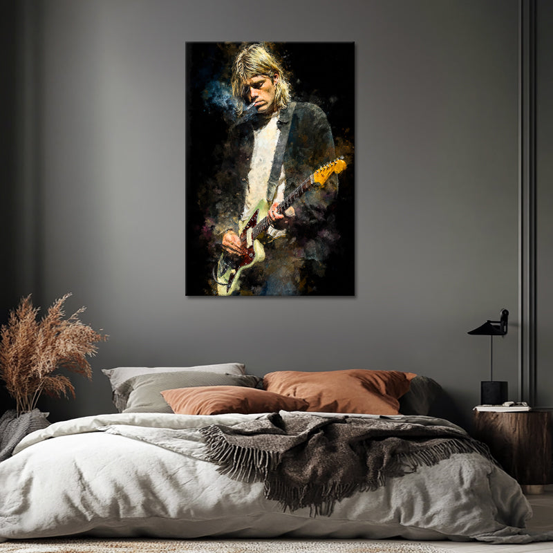 Portret Kurt Cobain