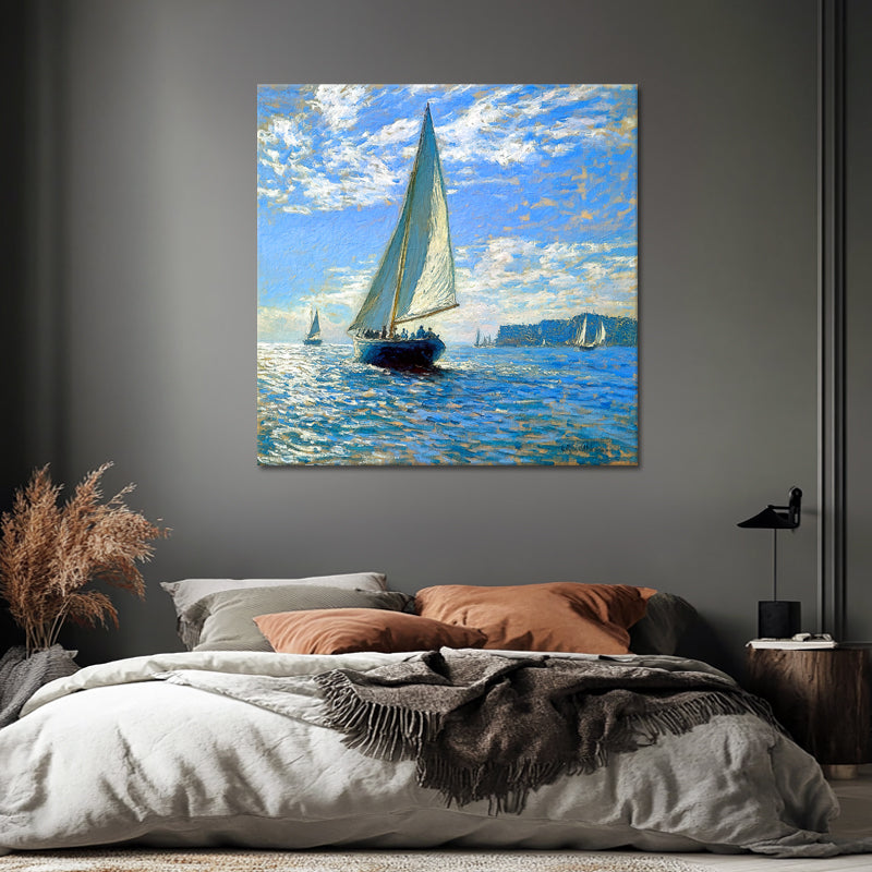 Segelboot – Monet (Inspiration)