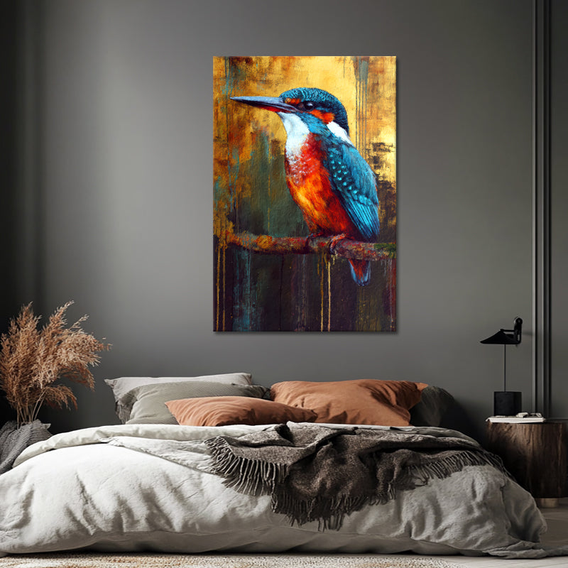 Realistischer Eisvogel