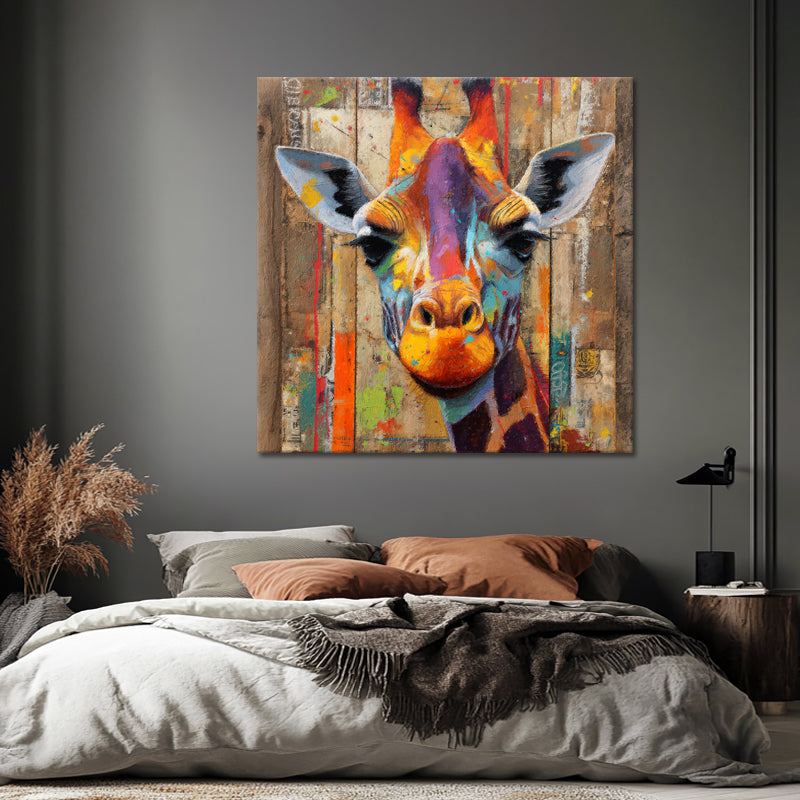 Bunte Giraffe