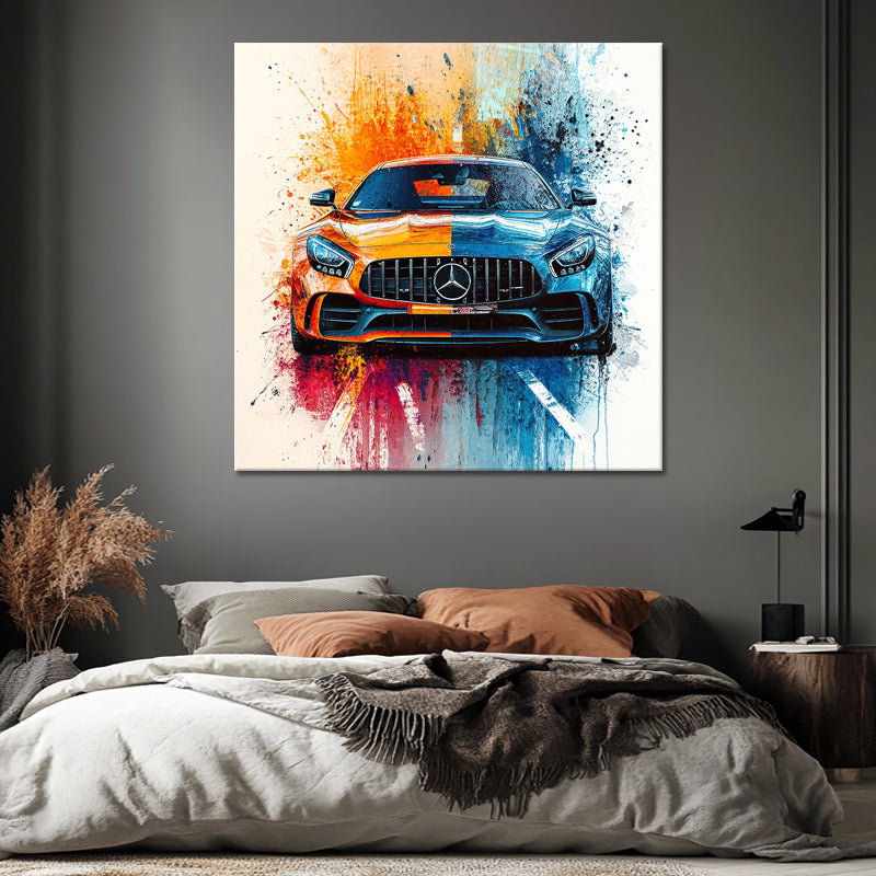 Mercedes-AMG GT schilderij