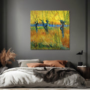 Kopfweiden bei Sonnenuntergang - Van Gogh