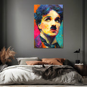 Schilderij Charlie Chaplin