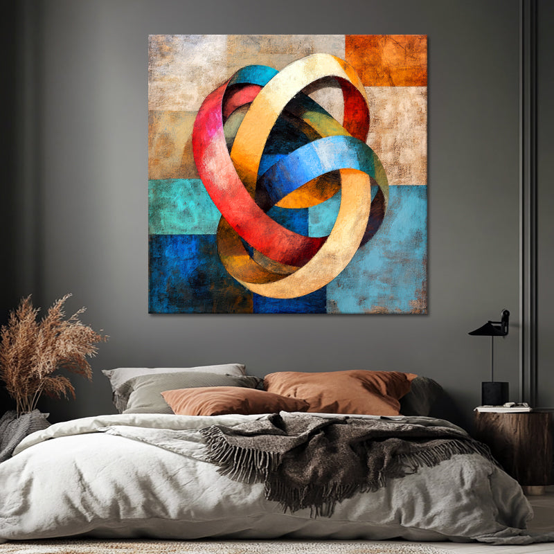 Abstracte kleurrijke vormen
