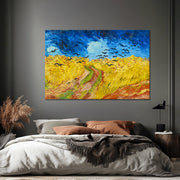 Weizenfeld mit Krähen - Van Gogh
