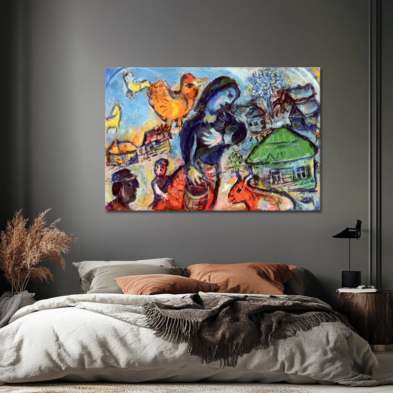 Das Dorf - Marc Chagall