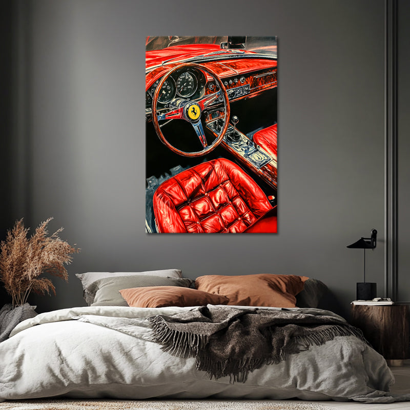 Ferrari-Interieur