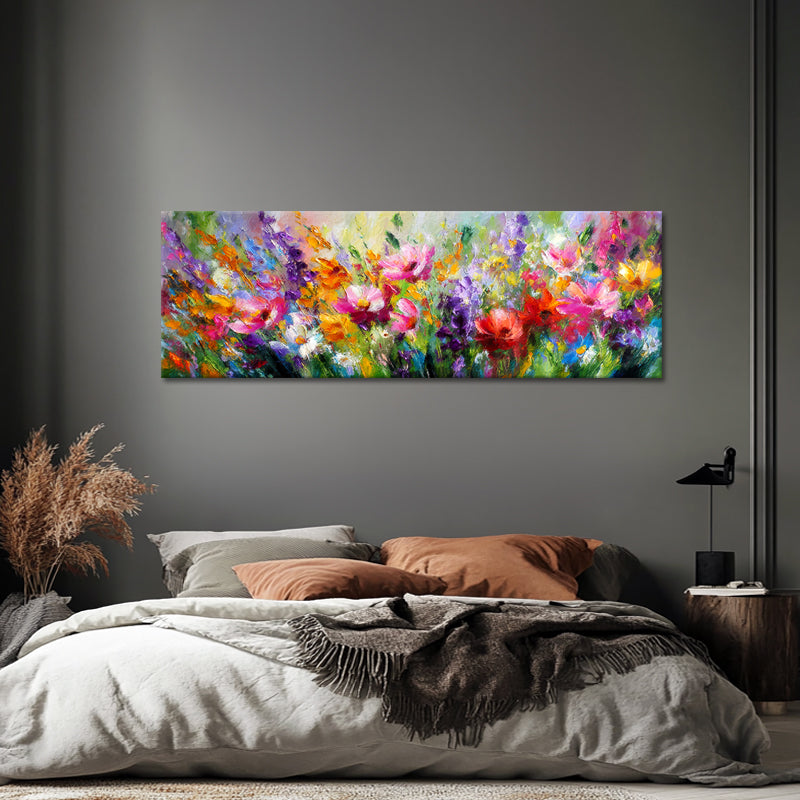 Vrolijk Bloemenveld Panorama II