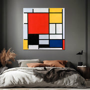 de 7 Kleurcontrasten - Piet Mondriaan
