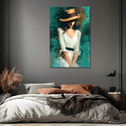 Vrouw met hoed – Modern