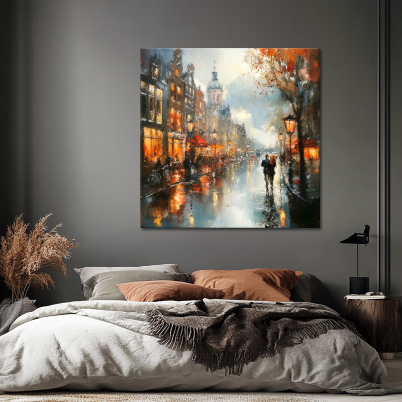 Sfeervol Amsterdamst Stadsgezicht