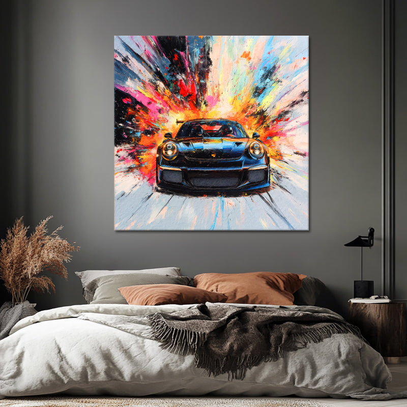 Schwarzer Porsche GT3 RS