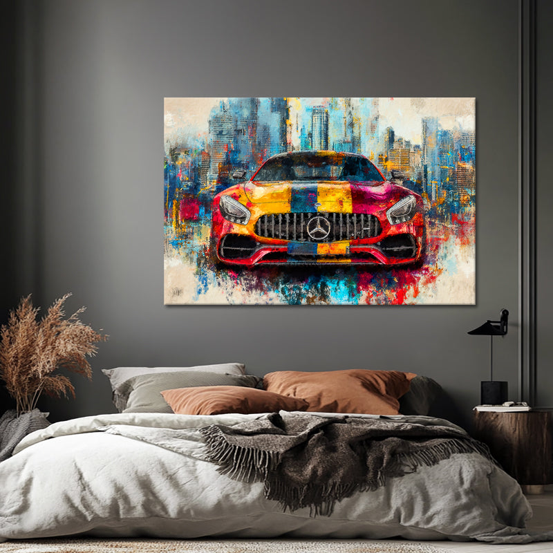 Mercedes-AMG GT abstrakt