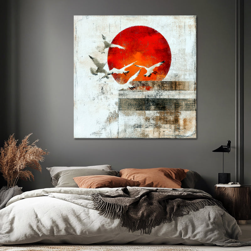 Sonnenuntergang abstrakt II