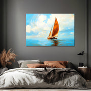 Zeilboot op Zee