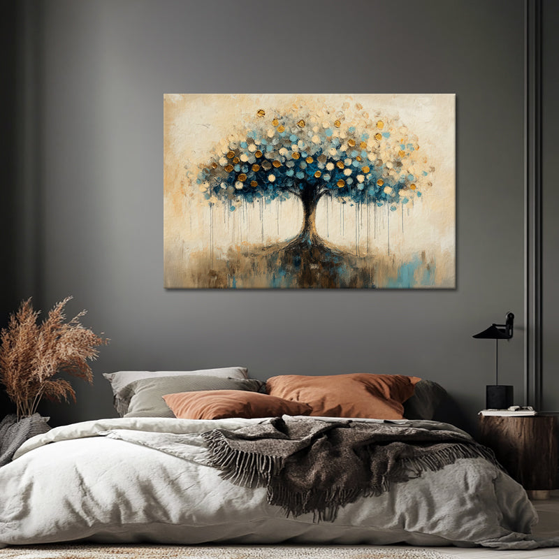 Herabhängende Blätter - Baum