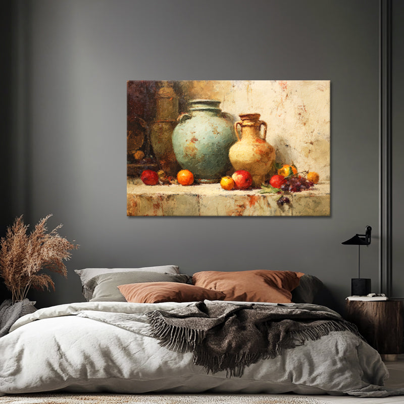 Stilleven - vazen - fruit
