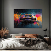 Lamborghini Aventador schilderij