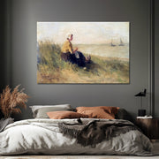 Vrouw Aan De Kust - Jozef Israels