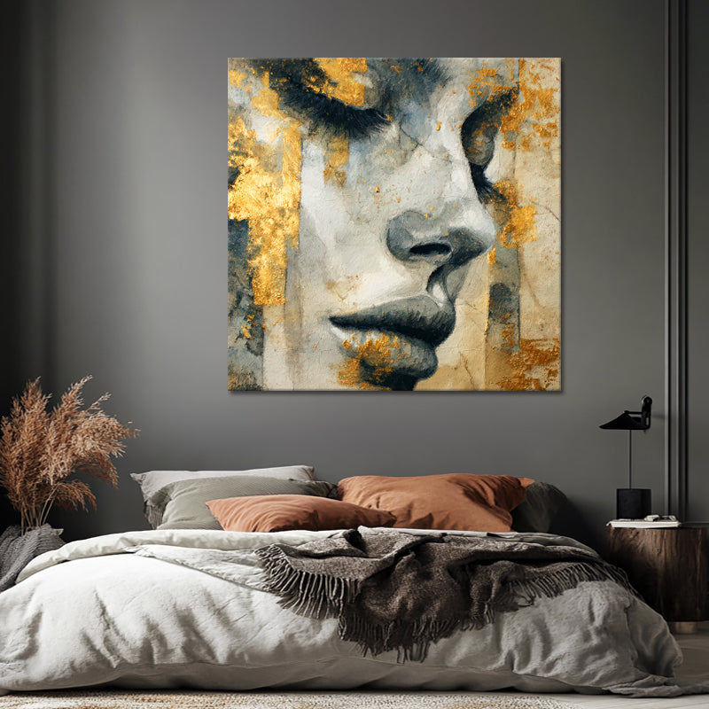 Elegante Vrouw Goud