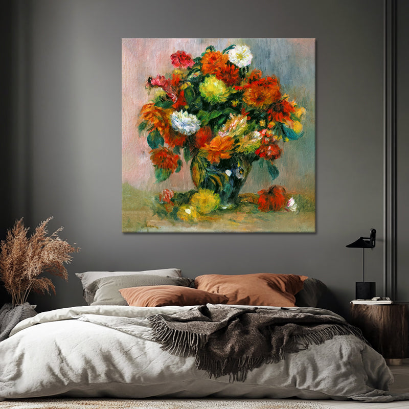 Blumen in einer Vase – Pierre-Auguste Renoir